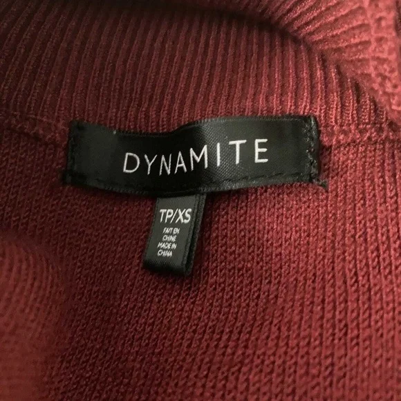 💥SOLD💥 Brand New⚡️Dynamite⚡️Cutout Long Sleeve Sweater - Picture 3 of 3